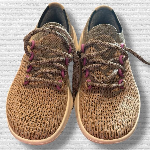 Allbirds Tree Dasher 2 Women’s 5.5 Tan Knit Running Shoes NWOT Sustainable TD2 - Picture 3 of 8